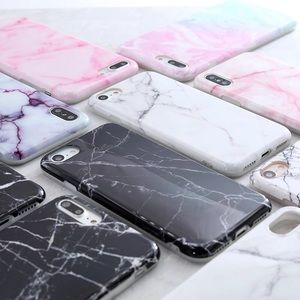 iPhone 6 6+ 7/8 7+/8+ X/XS Marble Stone Case